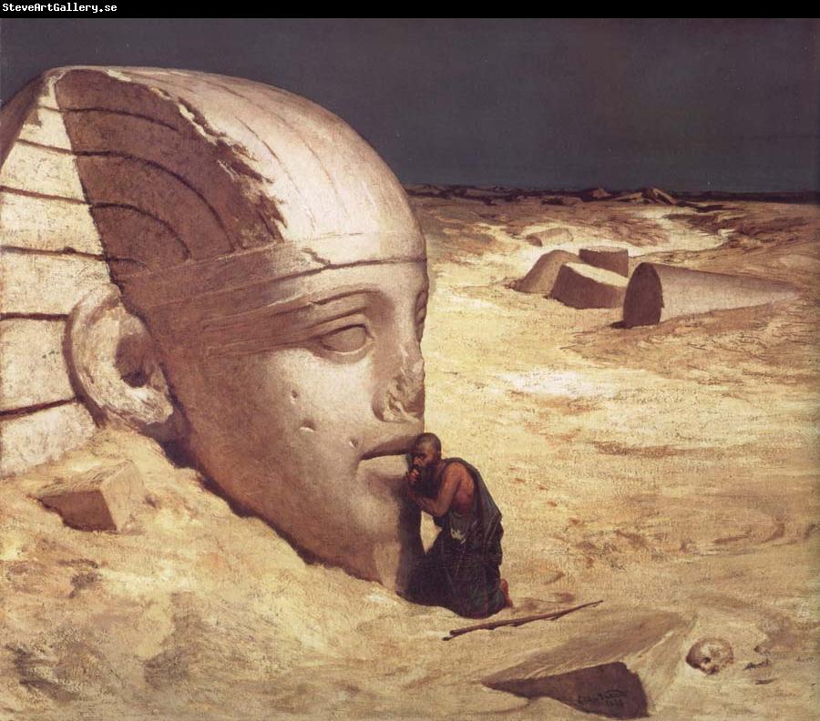 Elihu Vedder The Questioner of the Sphinx